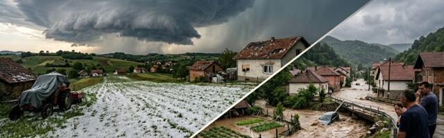 Srbija "presečena" na pola, stiže NOVI UDAR! Temperaturni šok od 16°C, jake oluje idu ka ovim delovima zemlje
