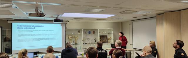 Võru valla ja linna kriisikomisjonide liikmed osalesid Võru päästekomandos kriisiõppepäeval