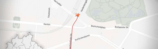 GRAAFIK | Berliinis juhtunud avarii tagamaad: kosovolane ei suutnud varastatud maasturiga kurvi välja võtta