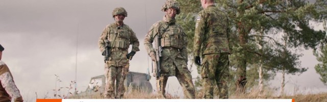 Reporter: Põhjadiviisi ülem külastas õppust Adažis