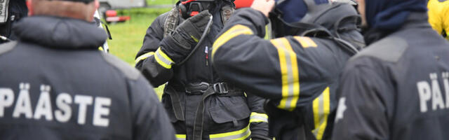 Lasnamäel puhkes tulekahju ehituskeemia tehases