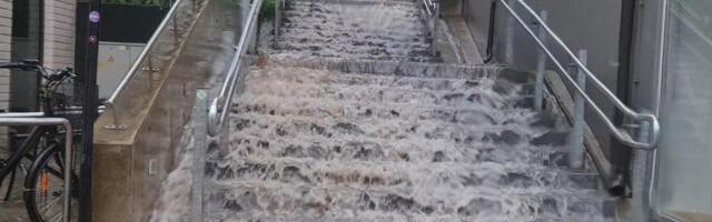 VIDEO | „Turu-Riia ristmik on nagu bassein!“ Tartus sajab metsikult vihma ja uputab