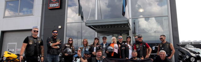 Miss Baltic Sea Estonia julgemate neidude retk H.O.G.Tallinn Harley Davidson mootorratastel