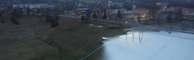 Reporter: Otepääl hakkas tööle miljoni eurone lumetehas!