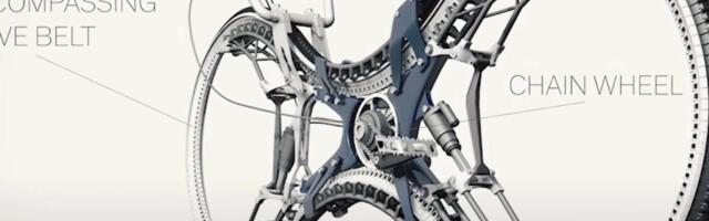 Disainer taasleiutas jalgratta ja sellel… puuduvad rattad