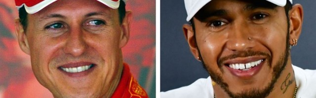 Kumb on kõvem sõitja: kas Hamilton või Schumacher? Kirgi küttev küsimus, millele õiget vastust polegi