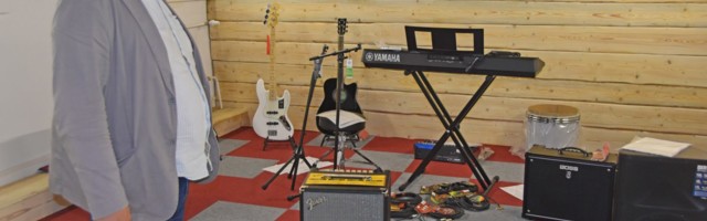 Kose gümnaasiumi bändiruum läbis uuenduskuuri