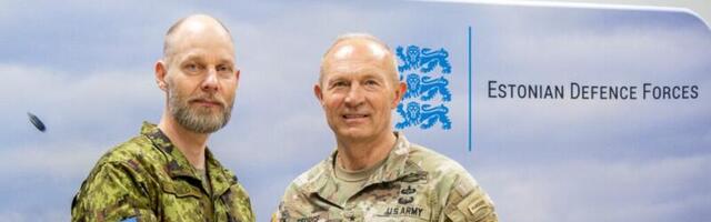 Ameerika Ühendriikide maaväe ülem kindral Randy A. George tegi kiirvisiidi Eestisse