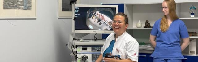 Ettevõtjate algatus tõi lastehaiglale uue koloskoopiaseadme