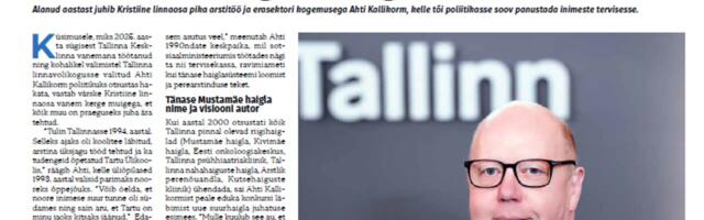 ERJK: Ahti Kallikormi persoonilugu linnaosalehes on keelatud annetus