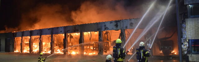 Saksamaal põles elektriauto tõttu maha tuletõrjedepoo