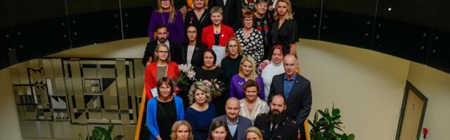 Minister Sikkut tunnustas tegusamaid tervisedendajaid - Valgamaalt pälvisid tunnustuse Kairi Ruus ja Kristi Napast