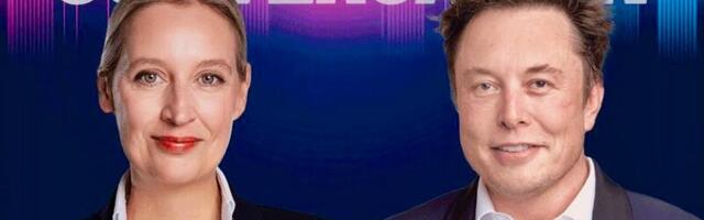Elon Musk teeb saate AfD juhi Alice Weideliga
