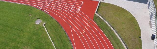 Valga keskstaadioni rajakatte uuendustööd on valmis