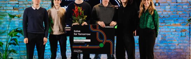 Eesti noored saavutasid Baltikumiülesel Samsungi ideekonkursil kõrge koha