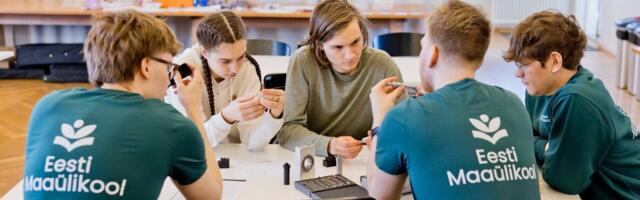 Eesti Maaülikool avab uksed noortele inseneeriahuvilistele