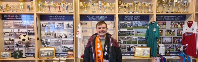 „Eurovisioon” jõudis Jõhvi jalgpallimuuseumisse