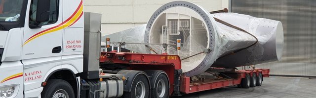 Suur galerii! Kuidas Eesti tehases valminud Azipod sadamasse jõudis?