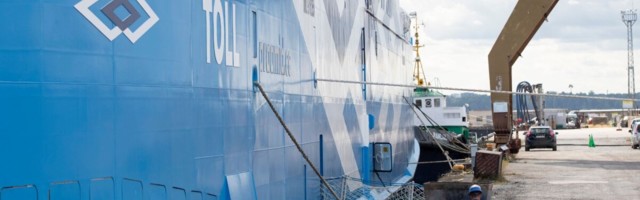 Parvlaev Tõll lahkus BLRT laevatehasest