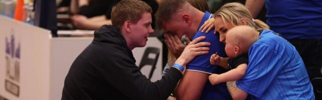 FOTOD | Laura Kõrgemäe toetas emotsionaalselt korvpallurist kaasat