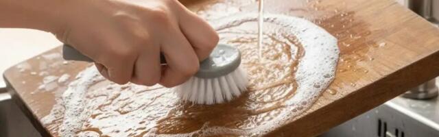 Lõikelaud — mustem kui tualett ja täis baktereid: ainult nii pestes tapad need kõik