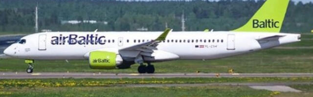 airBaltic nimetas oma lennuki Võru linna järgi
