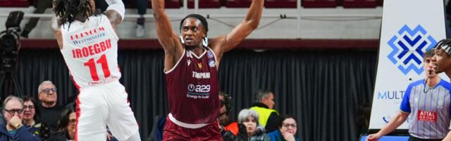 Meistrite liiga mäng lõppes juba avaveerandil, sest Itaalia klubil jäi väljakule vaid üks korvpallur