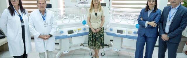 OTP banka i UNICEF obezbedili dva nova inkubatora za KBC Zemun