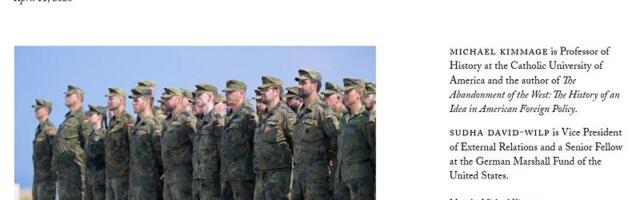 Evaluating Foreign Affairs’ Warning About The Risks Of An Emboldened & Remilitarized Germany