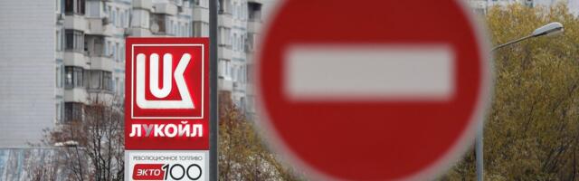 Lukoili rahvusvahelise äri ostja loobus tehingust, kuna USA nimetas neid Kremli käpikuks