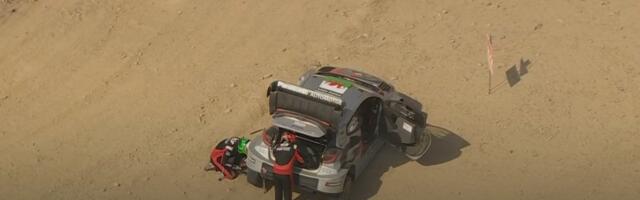 OTSEBLOGI JA FOTOD | Tiitlit jahtiv Elfyn Evans lõhkus Saudi Araabia raskeimal katsel rehvi