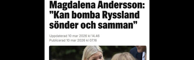 Rootsi kõrge poliitik vihjas tuumarelva kasutamisele Venemaa vastu