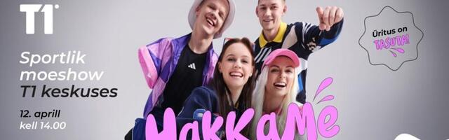 „Hakkame liikuma“: Eesti sporditipud esinevad laupäeval T1-s moeshowga
