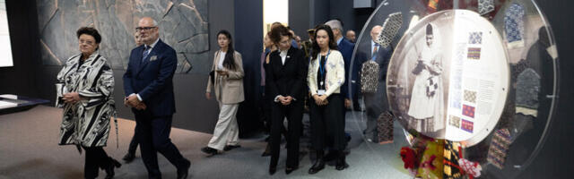 Pildid: Kasahstanis avati ERM-i käpikunäitus