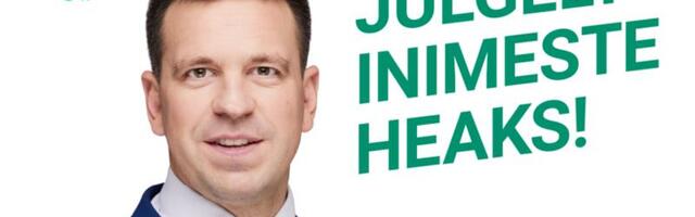 Keskerakond kinnitas valimiste hüüdlauseks “Julgelt inimeste heaks!”