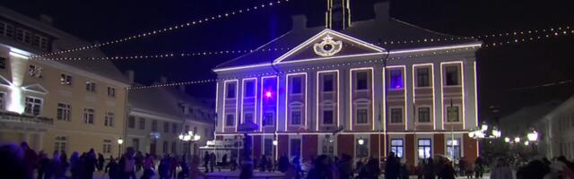 Тарту передаст эстафету культурной столицы на открытии рождественского городка