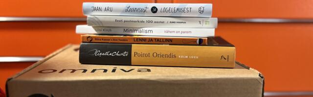 Raamatukogudest saab tellida raamatuid Omniva pakiautomaati