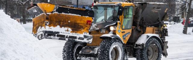 ÜLE 2000 KUUPMEETRI LUND. Talv saabus pealinna pauguga