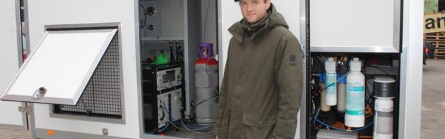Ratastel vesinikutehas. Eesti väikefirma arendab uut energialahendust