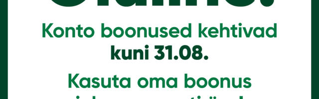 Prisma Konto boonust saab kasutada 31. augustini
