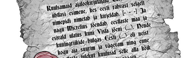 MÄLUPANK | Ajaloolaste vastulöök: varauusaeg pole muinasaeg. Saksa aadlikud ei ülistanud muinaseestlasi