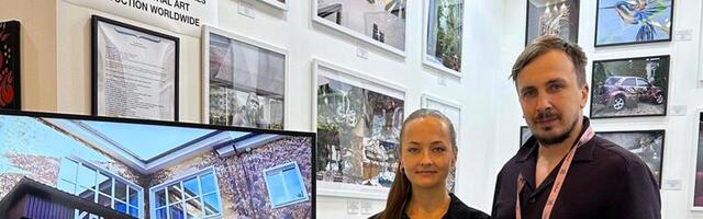 Keh­ra koo­li­ma­ja seinamaa­ling jõu­dis Du­bai kuns­ti­mes­si­le