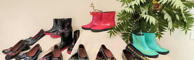 Sügise sissejuhatuseks Võrus väike kalosside näitus