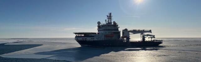 Kolme jäämurdja jõupingutus hoiab Liivi lahe liikluse avatuna: tipp-päeval oli jääs kinni 36 laeva