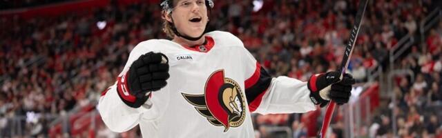 Ottawa nooruki debüüt NHL-is kujunes hiilgavaks