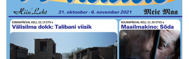 TV-kava 31. oktoober – 6. november 2021