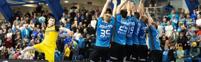 Eesti käsipallikoondis võttis kolmeväravalise võidu Ukraina üle