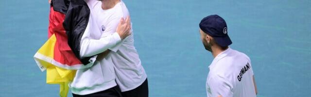 Kolm matšpalli päästnud Saksamaa pääses Davis Cupil viimasena poolfinaali