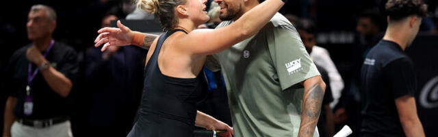 Kyrgios alistas näidismatšis Sabalenka