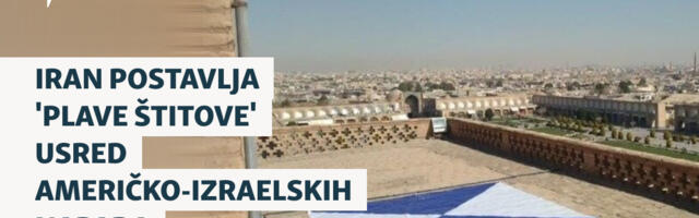 Iran postavlja 'plave štitove' usred američko‑izraelskih napada